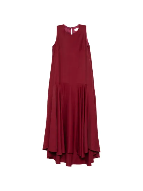 P.A.R.O.S.H. sleeveless panelled midi dress Red RAISA26D726103