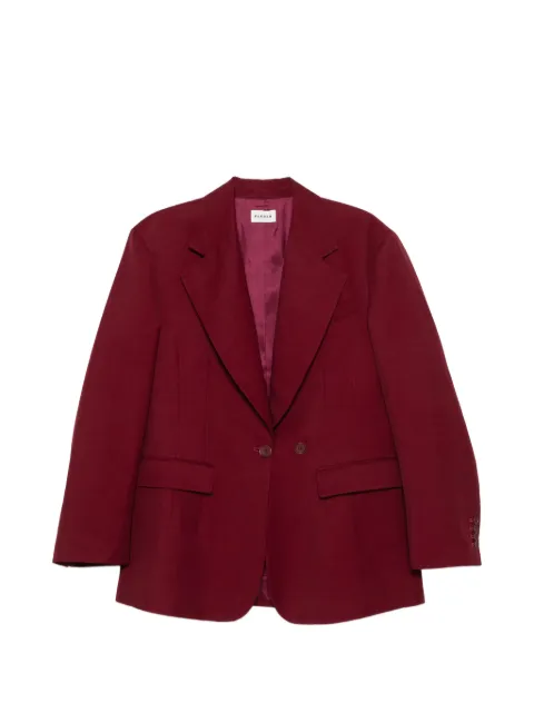 P.A.R.O.S.H. notched lapel blazer Red RAISA26D420446