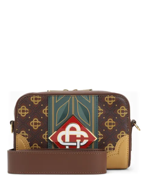 Casablanca monogram cross body bag Brown ASP26BAG00201