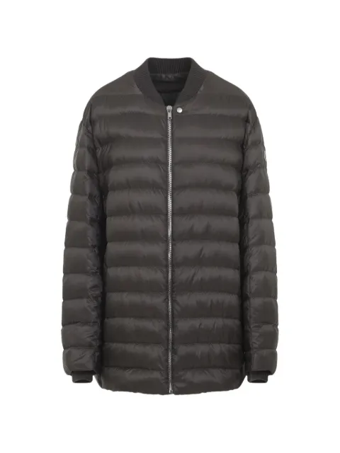 Moncler x Rick Owens quilted puffer jacket Brown MU01F1A06M8114
