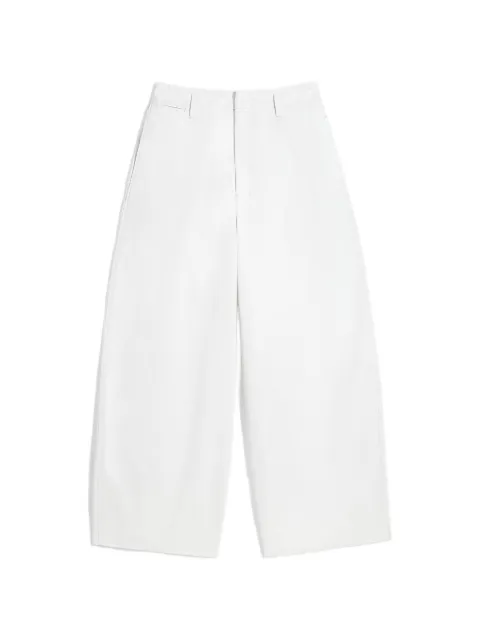 LEMAIRE belt-loop pocket trousers Neutrals PA1273LF1531