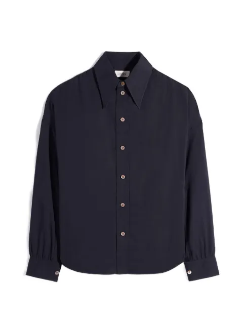 LEMAIRE pointed collar shirt Black SH1224LF1389