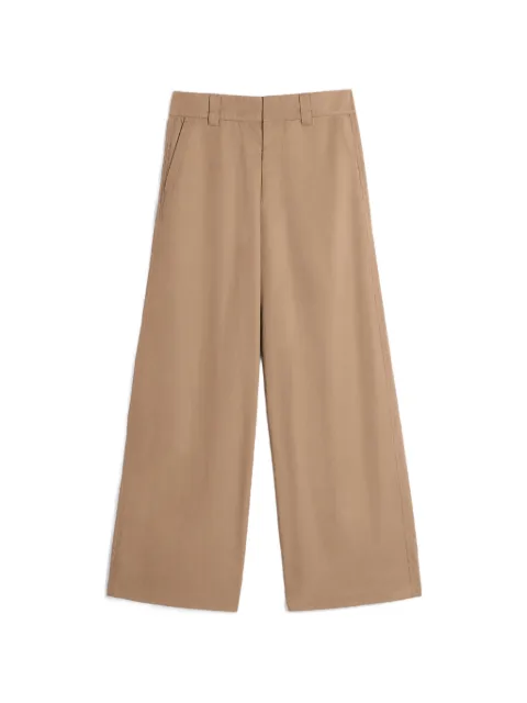 LEMAIRE straight fit pants in light cotton twill Neutrals PA1302LF1594