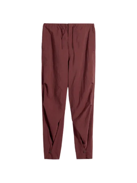 LEMAIRE drawstring-fastening trousers Red PA1293LF1563