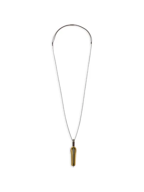 LEMAIRE Jaw Harp harp-shape necklace Gold DI0013LO0048