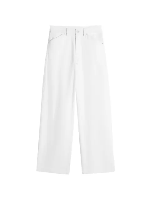 LEMAIRE wide pants in denim White PA1306LD1069