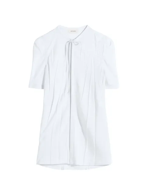 LEMAIRE creased blouse White SH1223LF1611