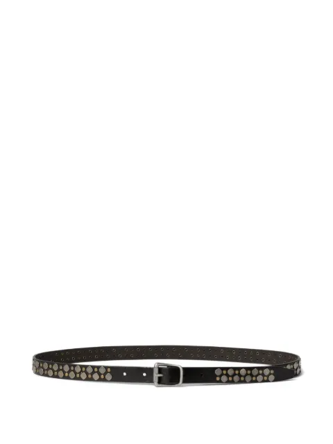 LEMAIRE studs rio belt Brown BE0006LL0055