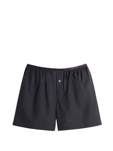 LEMAIRE elasticated-waist boxer shorts Black PA1270LF1500