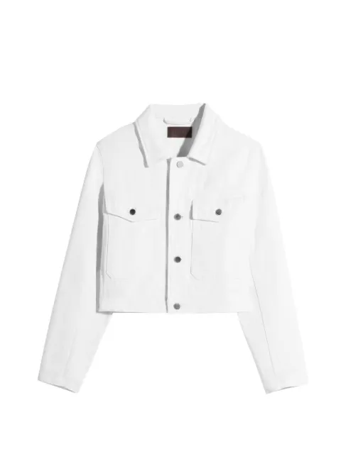 LEMAIRE denim cropped blouson White OW1191LD1070