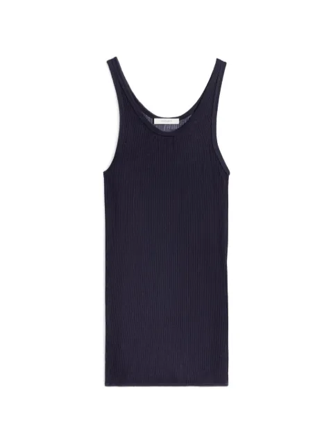 LEMAIRE ribbed tank top Blue TS0026LK1017