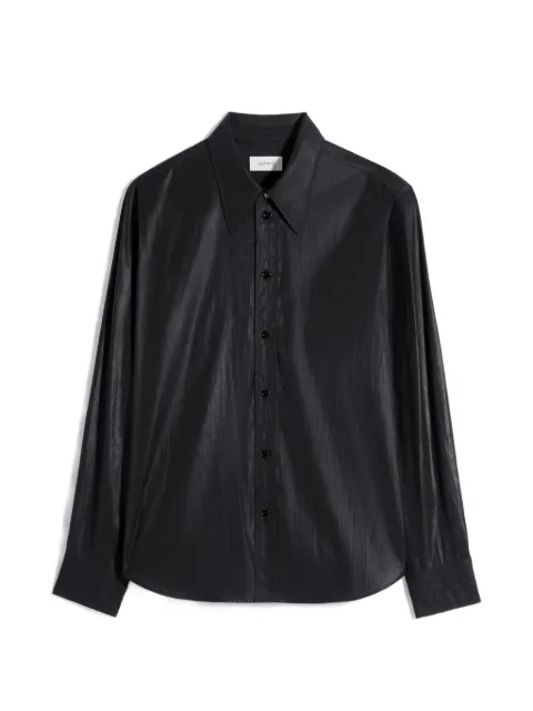 LEMAIRE pointed-collar shirt Black SH1216LF1536