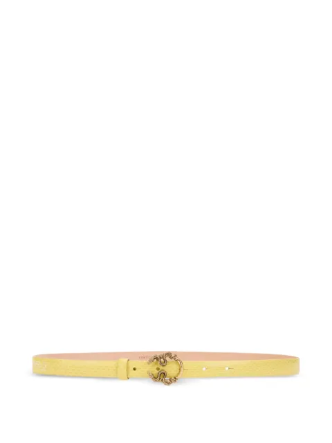 Roberto Cavalli snake-buckle belt Yellow WKC002PA001