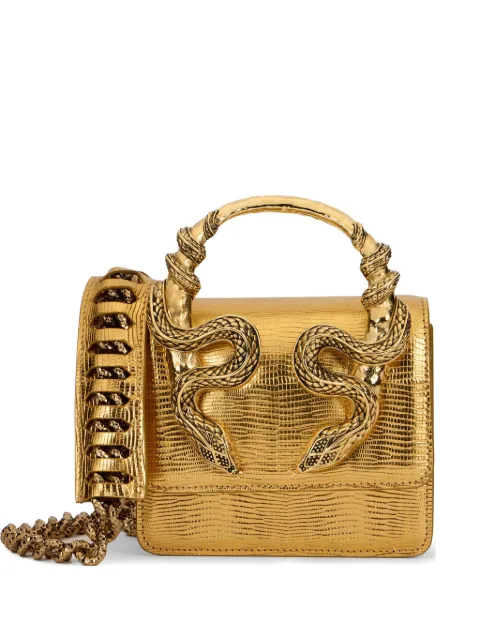 Roberto Cavalli Serpentine tote bag Gold WKB002PZS72