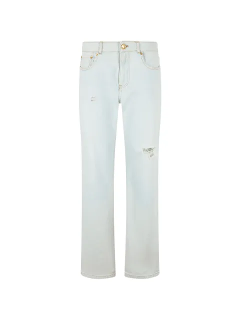 Roberto Cavalli distressed-detail jeans Blue WQJ200VT002