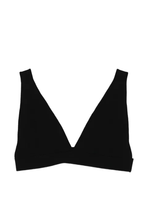 P.A.R.O.S.H. Roma V-neck top Black ROMA26D500741