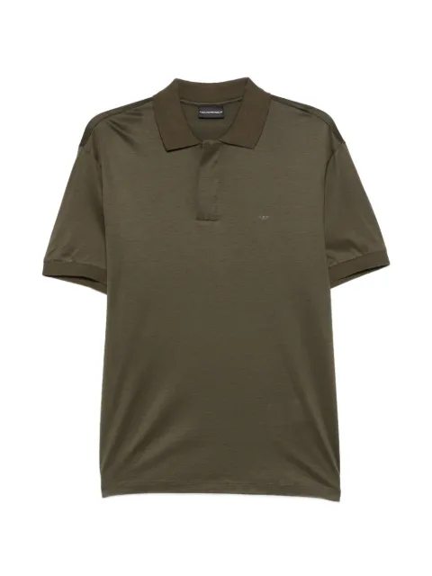 Emporio Armani collar polo shirt Green EM005492AF24839