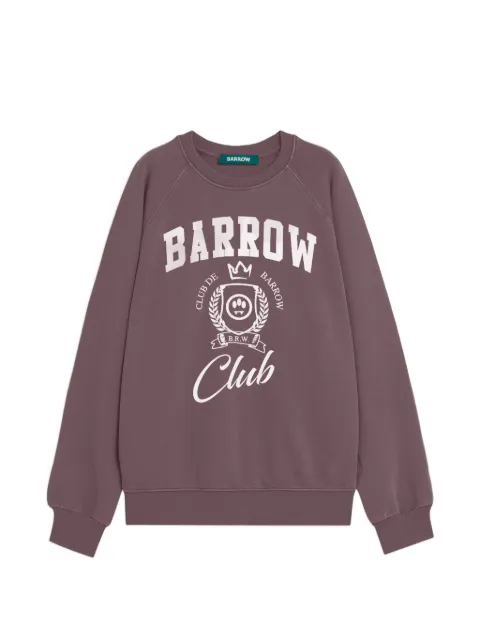 BARROW graphic crew-neck sweatshirt Purple S6BWUASW020