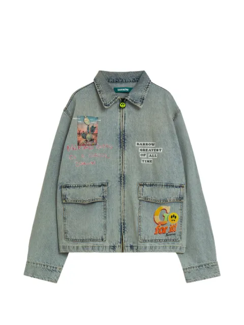 BARROW graphic jacket Blue S6BWUAJK036