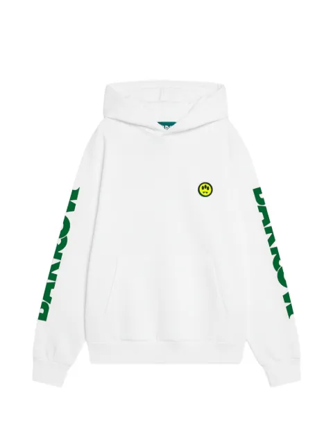 BARROW logo hoodie White S6BWUAHS005