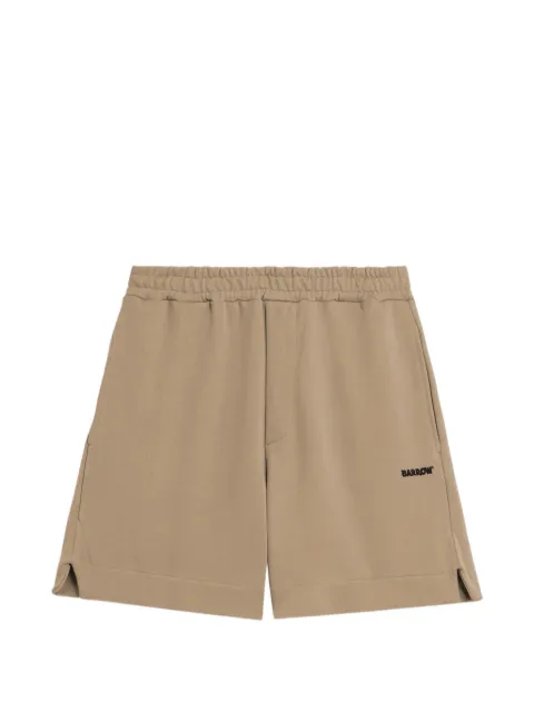 BARROW logo-print shorts Brown S6BWUABE009