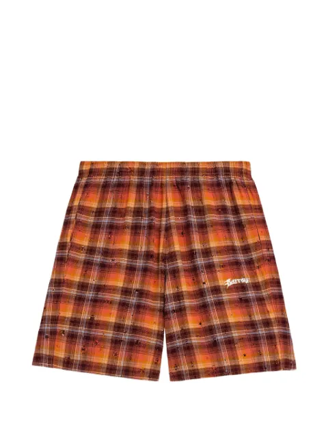 BARROW logo shorts Orange S6BWUABE029