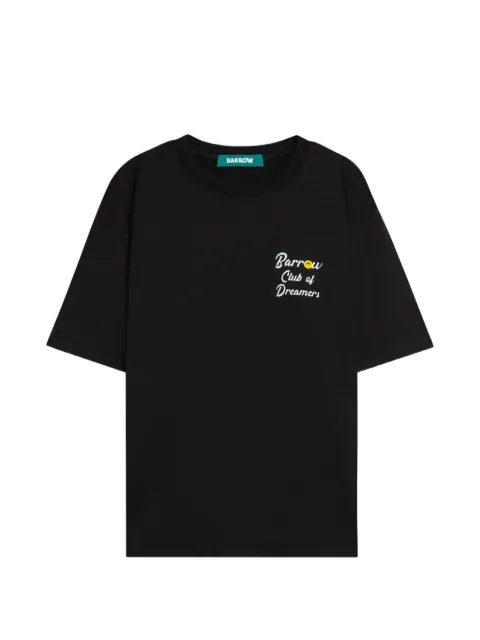 BARROW crewneck graphic T-shirt Black S6BWUATH082
