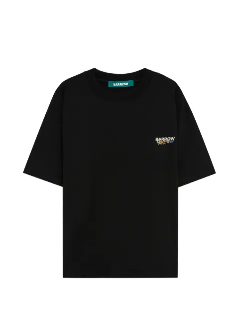 BARROW teddy graphic T-shirt Black S6BWUATH076