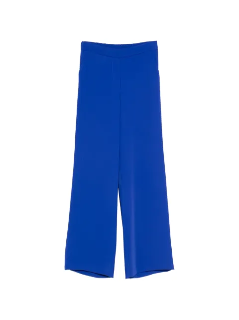 P.A.R.O.S.H. elasticated palazzo pants Blue PANTY26D231087
