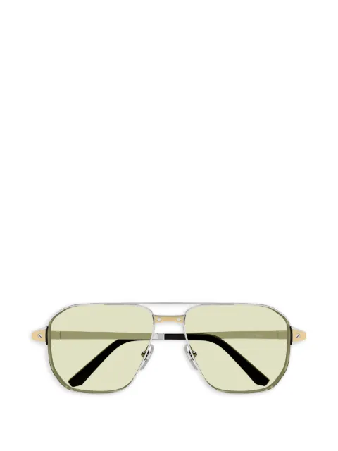 Cartier Eyewear pilot sunglasses Silver CT0424S005