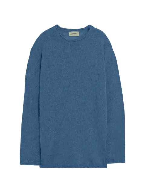 A Paper Kid round-neck sweater Blue S6PKMAJP083