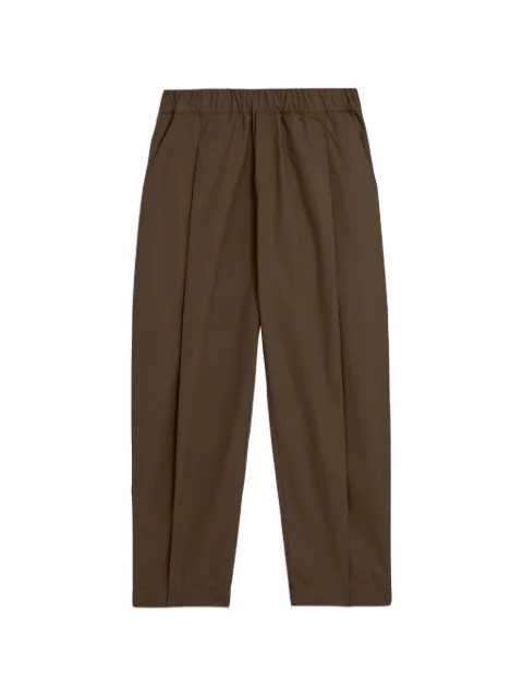 A Paper Kid poplin trousers Brown S6PKMAPA004