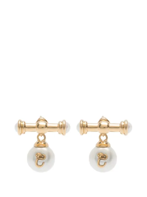 Chloé logo-detail earrings Gold CH26SJE03BRE