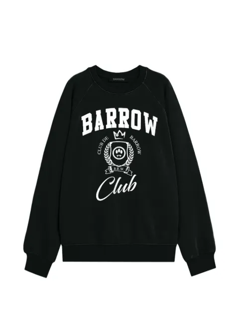 BARROW graphic crew-neck sweatshirt Black S6BWUASW020