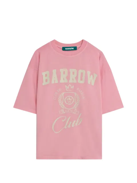 BARROW graphic t-shirt Pink S6BWUATH019049