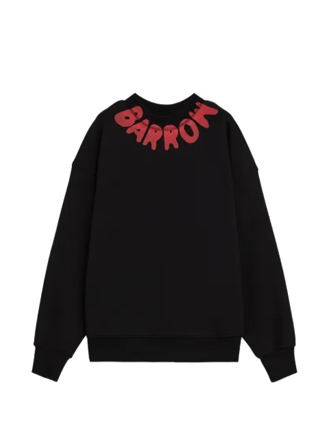 BARROW logo crew-neck sweatshirt Black S6BWUASW070