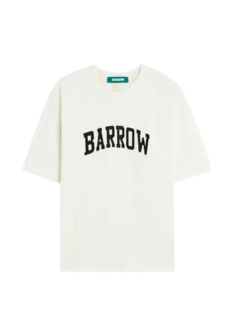 BARROW logo T-shirt White S6BWUATH014