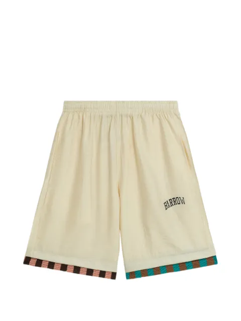 BARROW logo shorts Neutrals S6BWUABE048