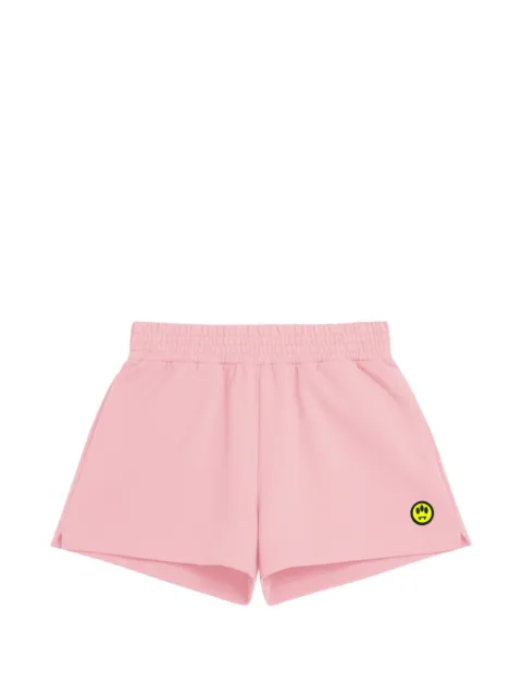 BARROW elasticated smiley shorts Pink S6BWWOSH141
