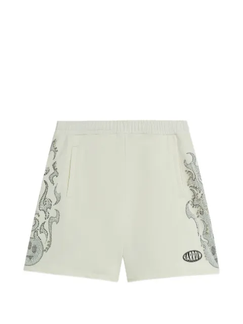 BARROW logo shorts White S6BWUABE093