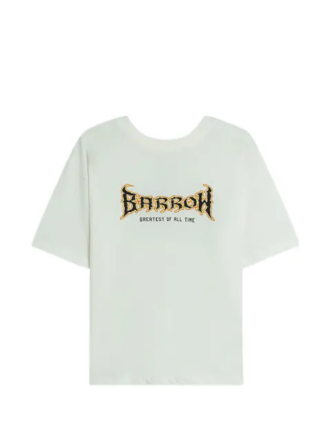 BARROW graphic-print T-shirt White S6BWUATH083