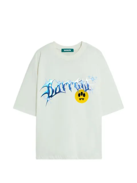 BARROW printed T-shirt Green S6BWUATH025