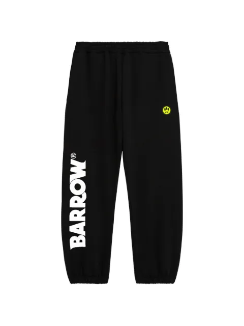 BARROW logo-print track pants Black S6BWWOFP006