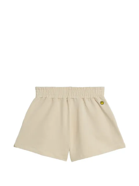 BARROW shirred detail shorts Neutrals S6BWWOSH118