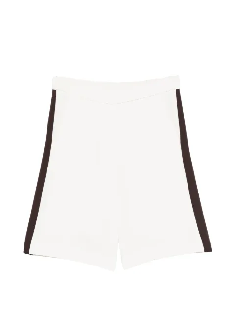 P.A.R.O.S.H. Panty striped bermuda shorts White PANTY26D210178B