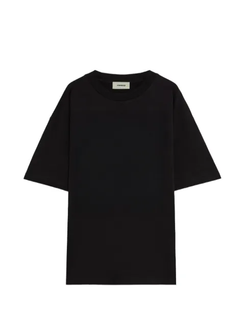 A Paper Kid patch jersey T-shirt Black S6PKUATH148