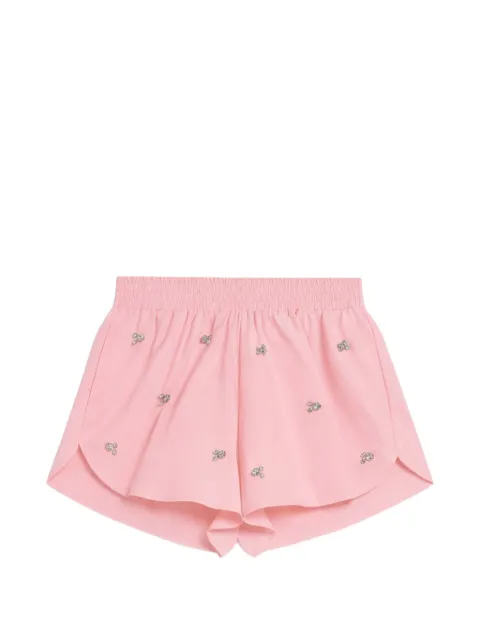 A Paper Kid embellished poplin shorts Pink S6PKWOSH136
