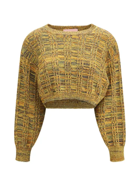 Kristina Ti Melania sweater Yellow KMA0368CM0186