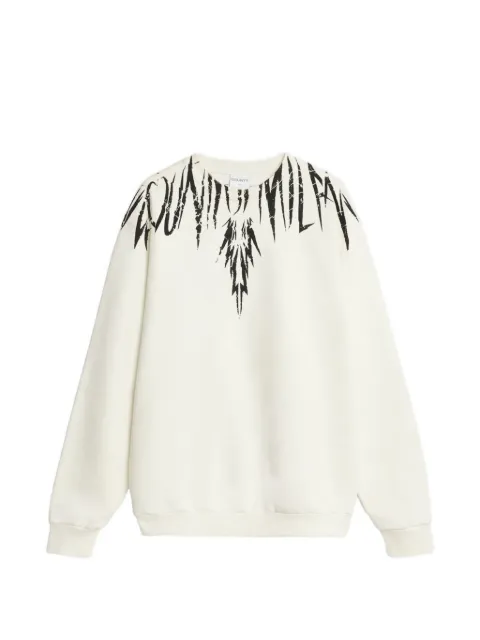 COUNTY OF MILAN graphic sweatshirt Neutrals S6CMMASW002