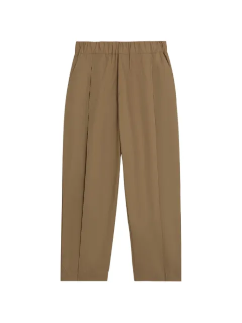 A Paper Kid poplin trousers Brown S6PKMAPA004